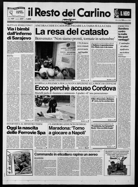 Il Resto del Carlino : giornale dell'Emilia